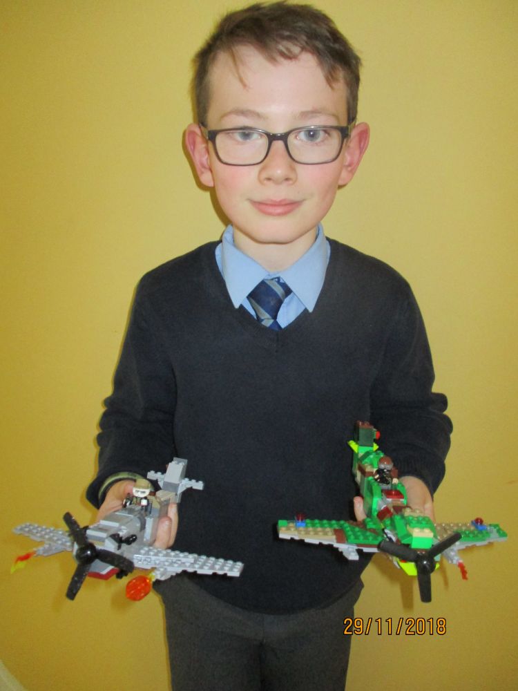 Lego Spitfire Competition